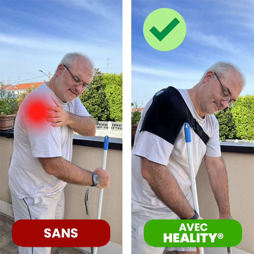 Épaulière Compression pour Tendinite et Coiffe des Rotateurs