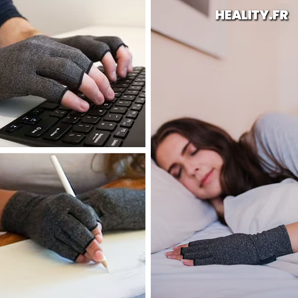 Gants de Compression pour Soulager le Poignet et le Canal Carpien