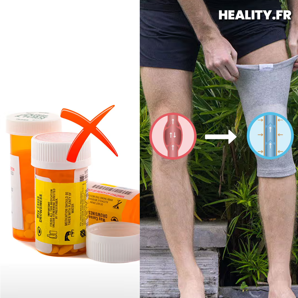 genouillère-compression-douleur-genou