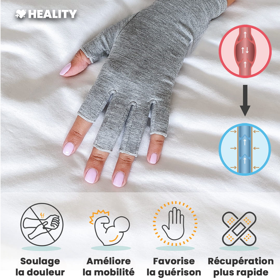 Gants de Compression en Bambou