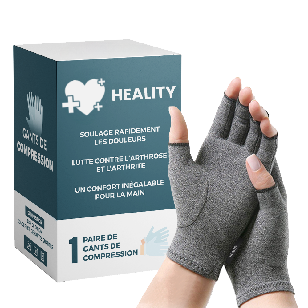 Gants Compression Arthrose qui Soulagent les Douleurs aux Mains – Heality