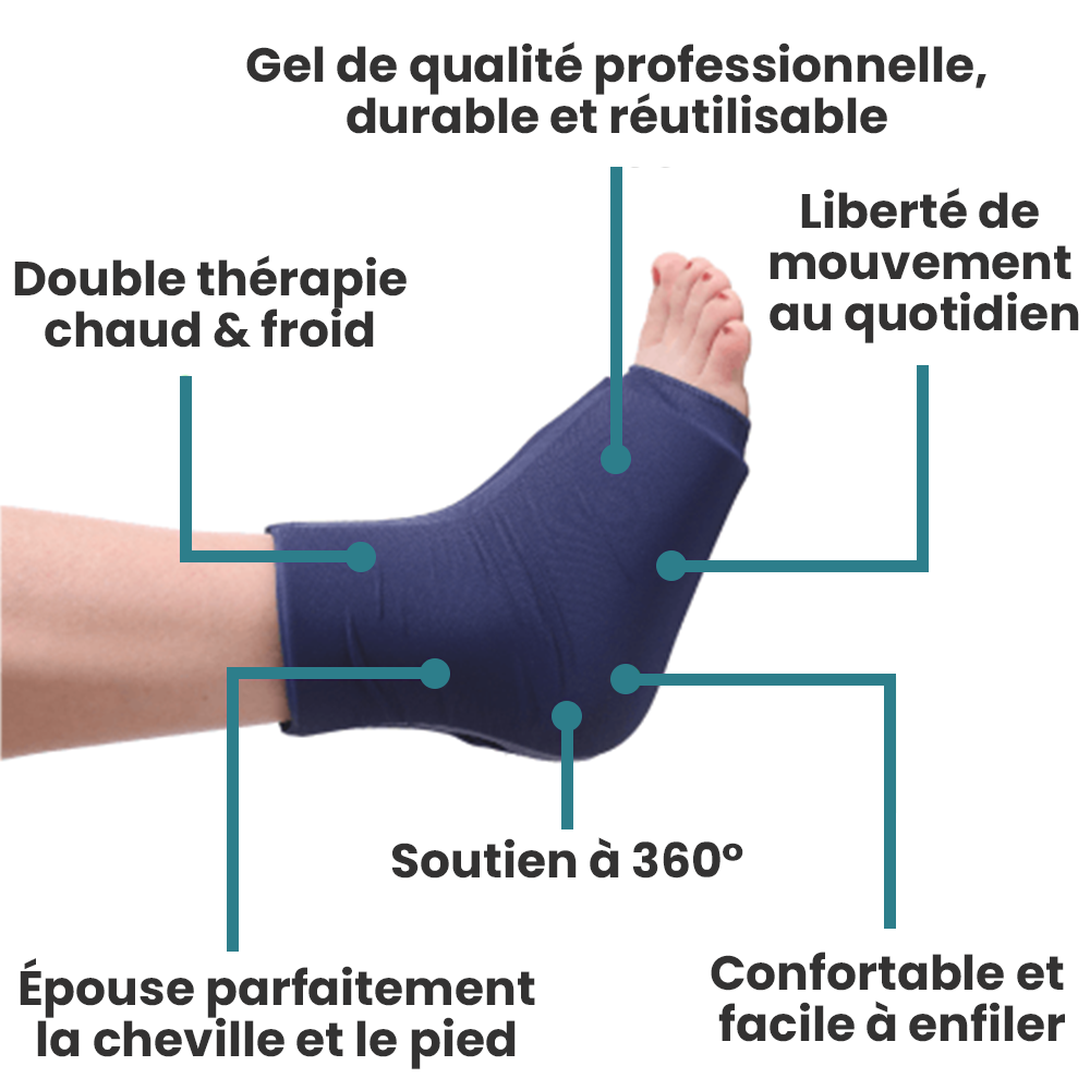 Manchon Thérapeutique pour Douleurs au Pied et à la Cheville