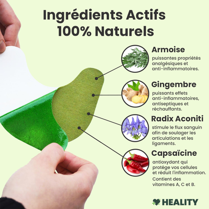 Patchs Genou 100% Naturels