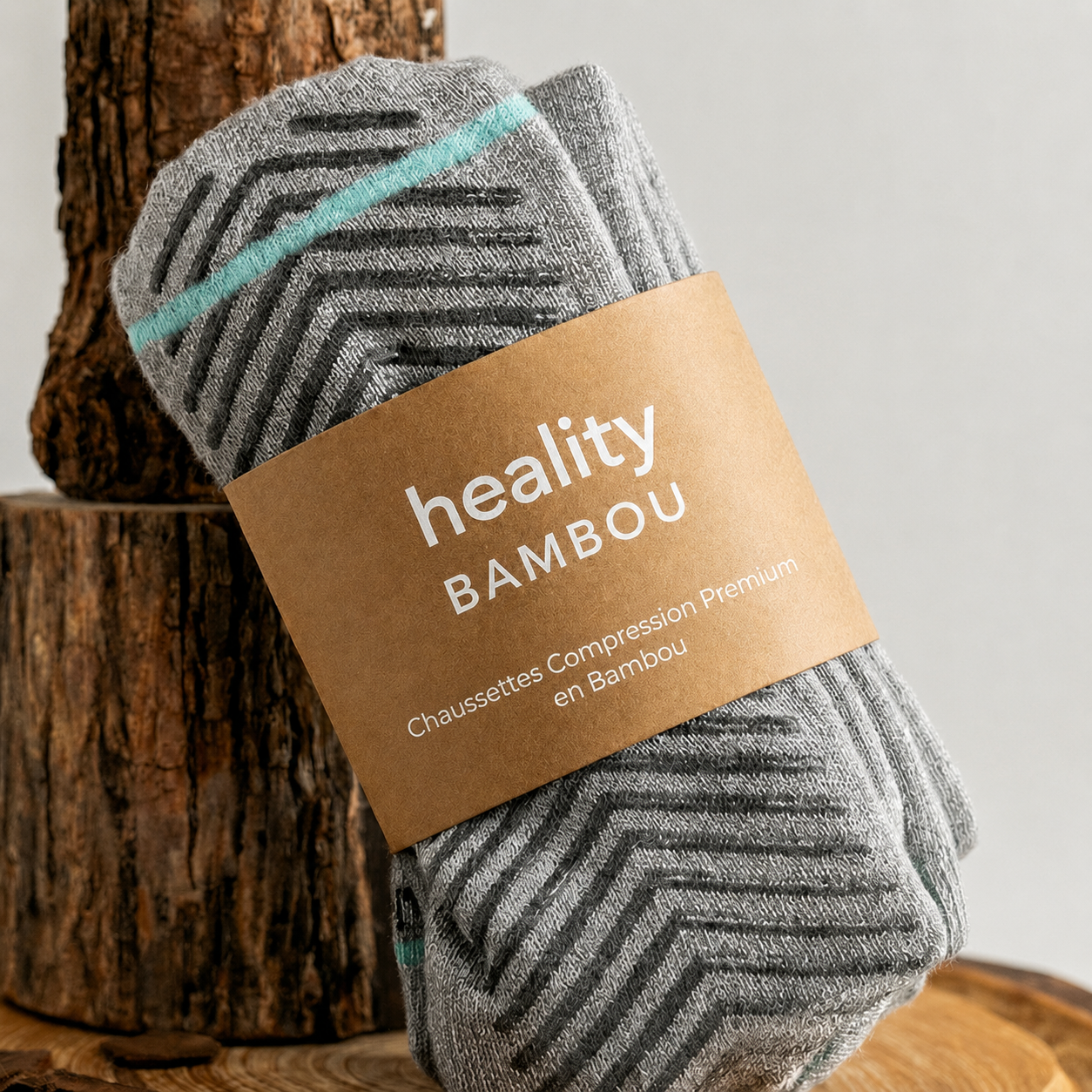 Chaussettes de Compression en Bambou