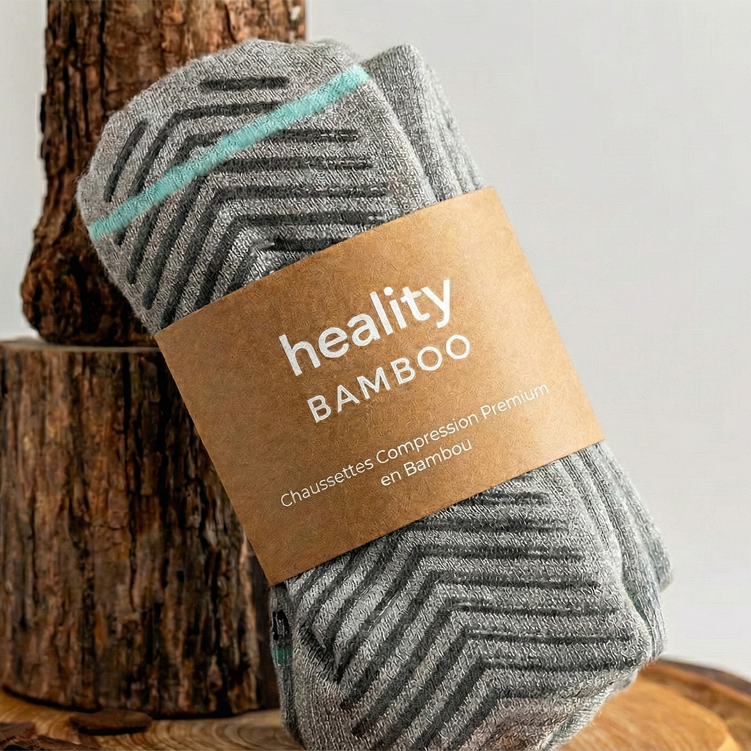 Chaussettes de Compression en Bambou